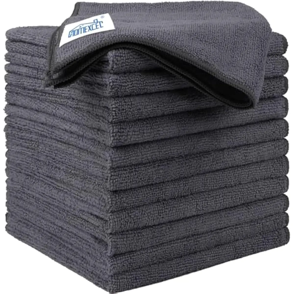 Microfiber Cleaning Cloth 12 Pack, 12.5 X 12.5 inch Microfiber Towels for Cars, Ultra Absorbent Washing Cloth, Lint Free Streak
