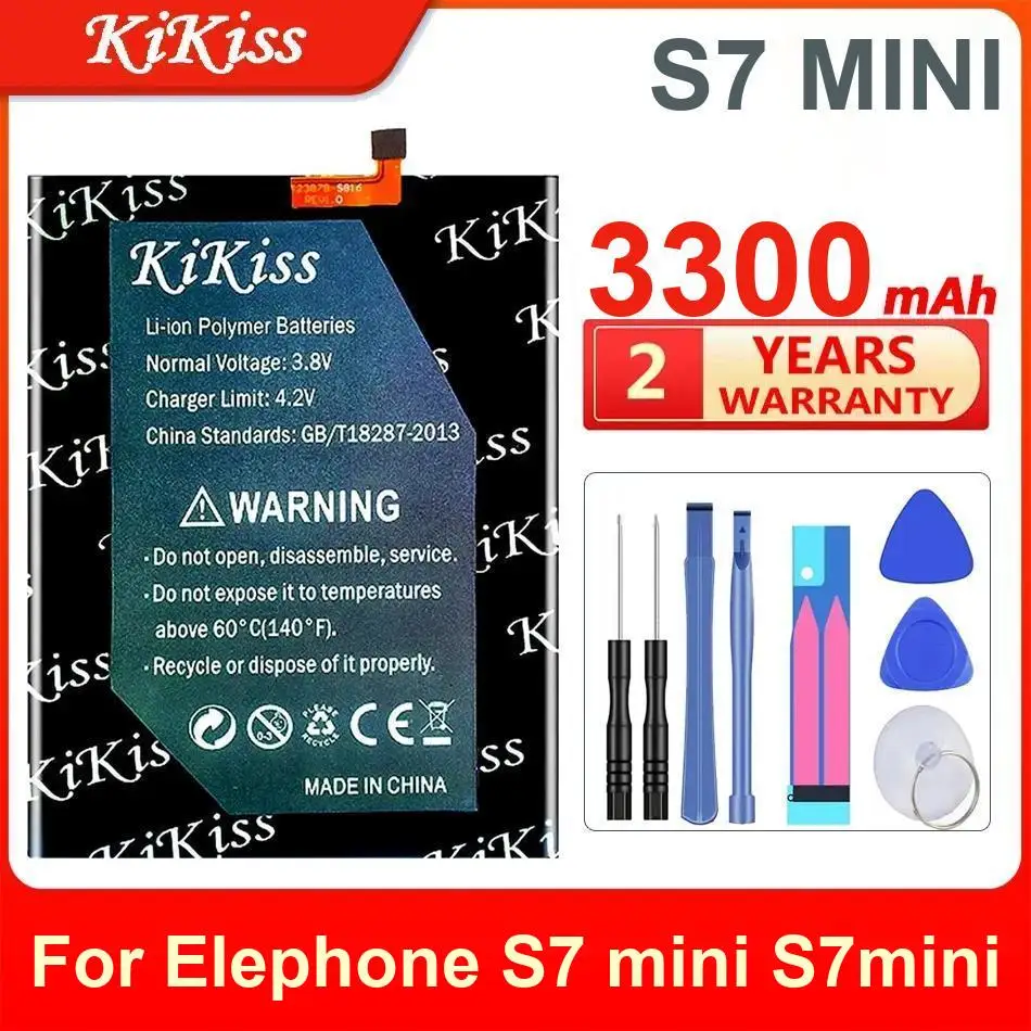 

3300Mah Kikiss Battery S7 MINI For Elephone Mini