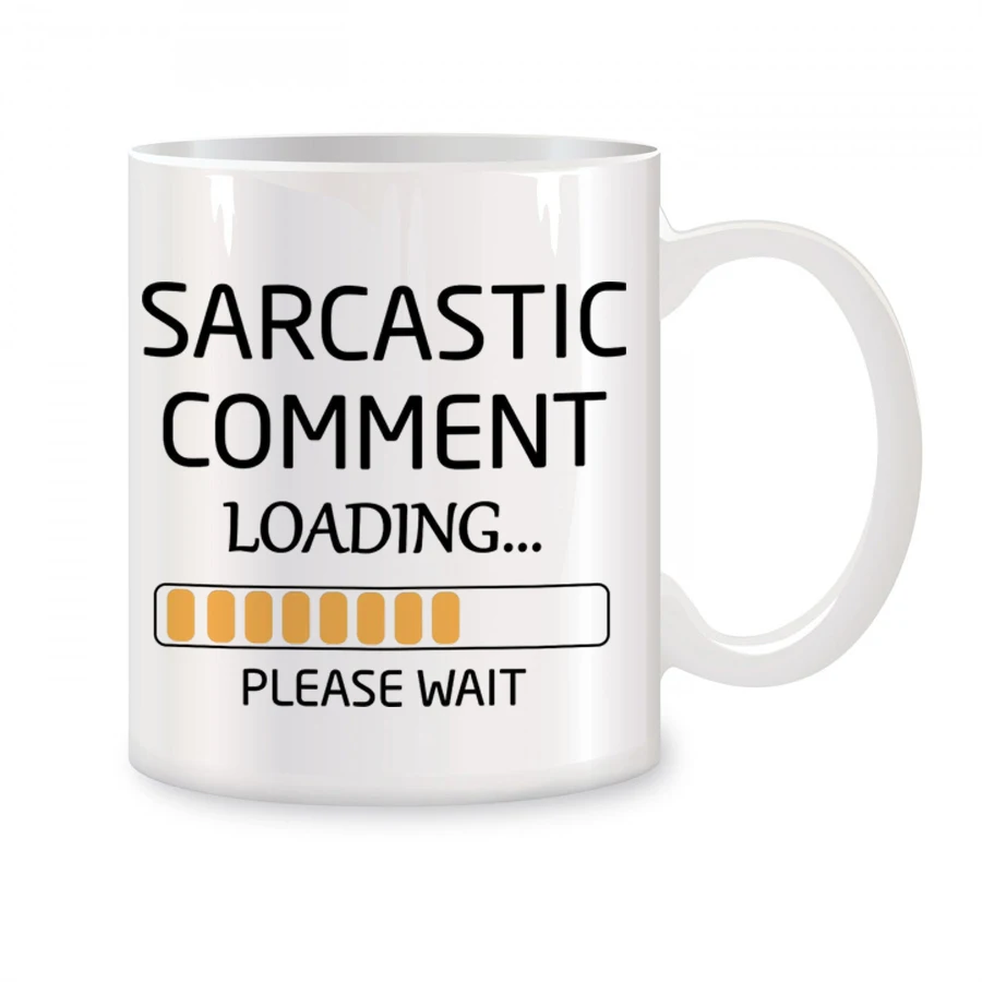 

Sarcastic Comment Loading Coffee Mugs For Coworkers, Gifts For Boss Work Colleague Novelty Coffee Ceramic Tea Cups White 11 oz