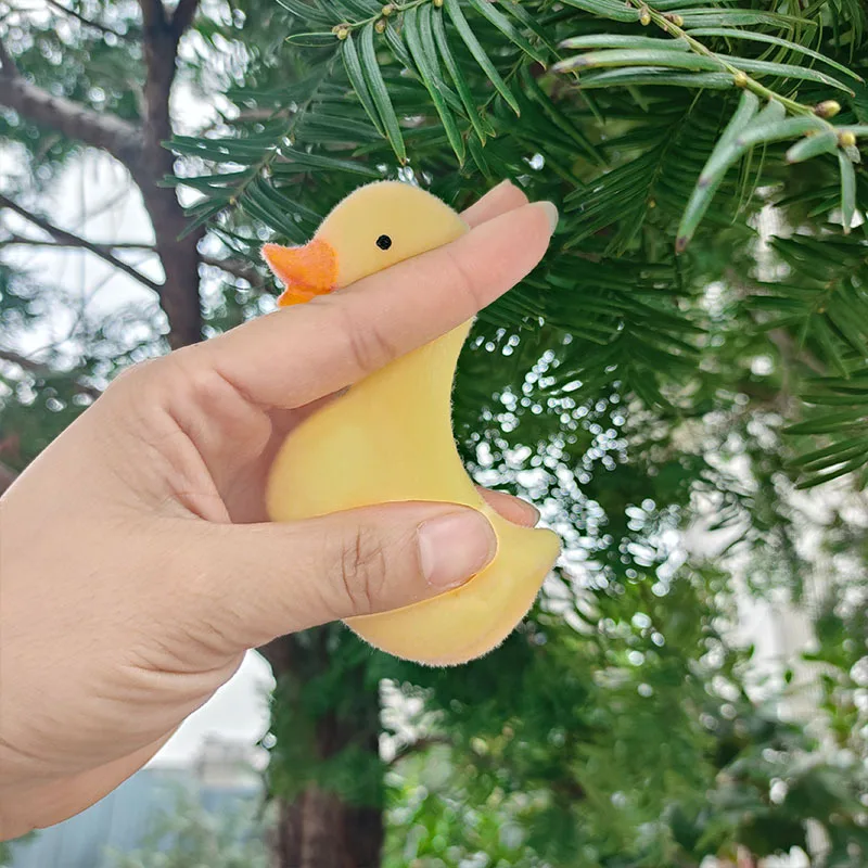 NIEUWE Taba Squishy Kawaii Cartoon Pluche Gele Eend Cadeau Mini Chick Squeeze Festival Cadeau Fidget Speelgoed Volwassenen, Kantoor & Feestartikelen