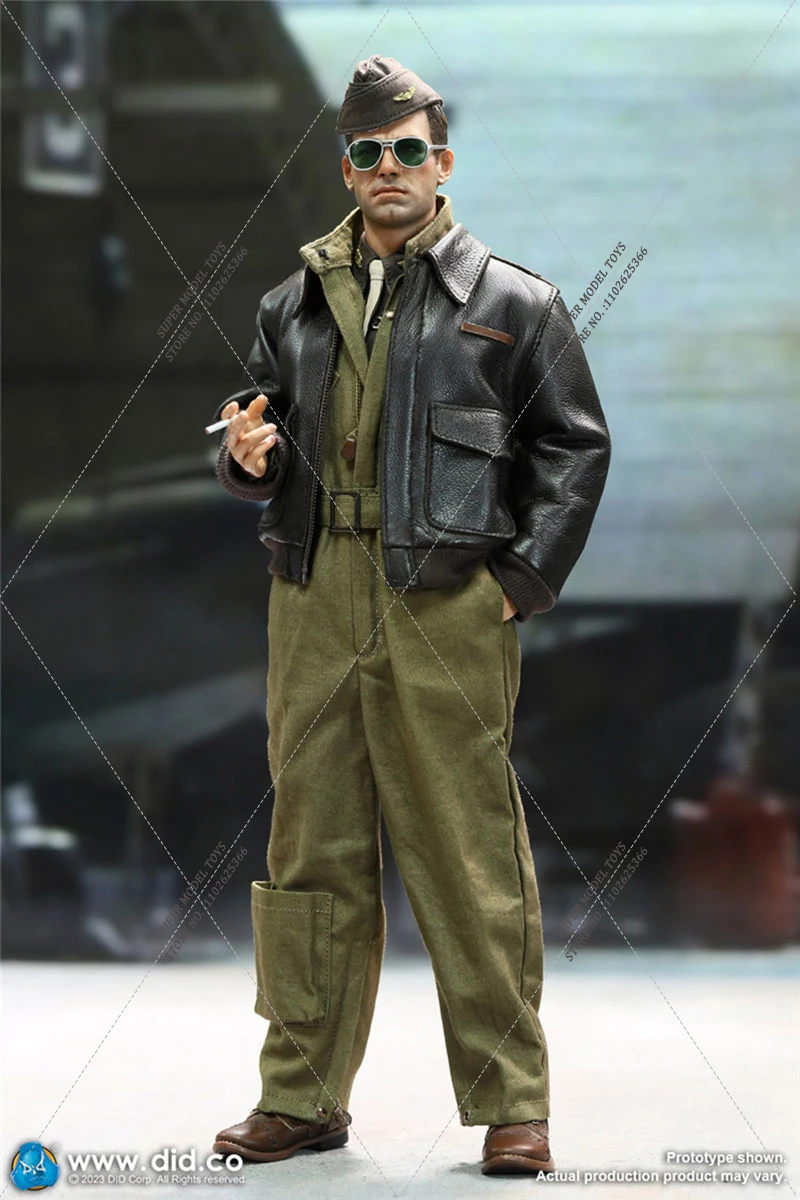 Figura de Ação Colecionável do Exército dos EUA da Segunda Guerra Mundial, Piloto das Forças Aéreas, Capitão Rafe, Soldado Masculino, Brinquedos Modelo Conjunto Completo, DIY, A80167, Escala 1:6, 12"