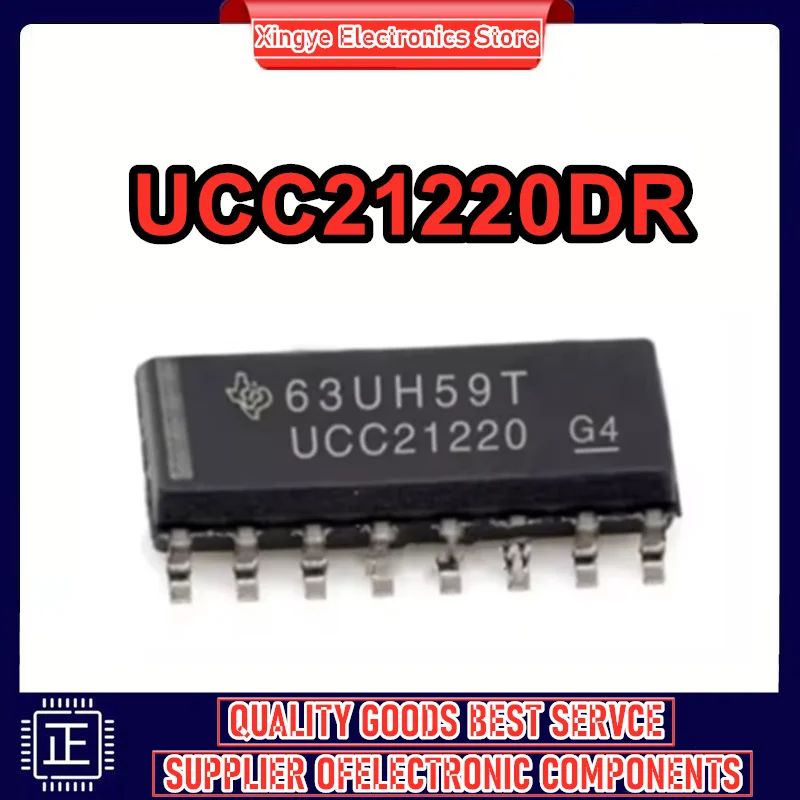 

5 шт. UCC21220DR UCC21220D UCC21220 21220 DGTL ISO 3KV 2CH GATE DVR 16SOIC Chip
