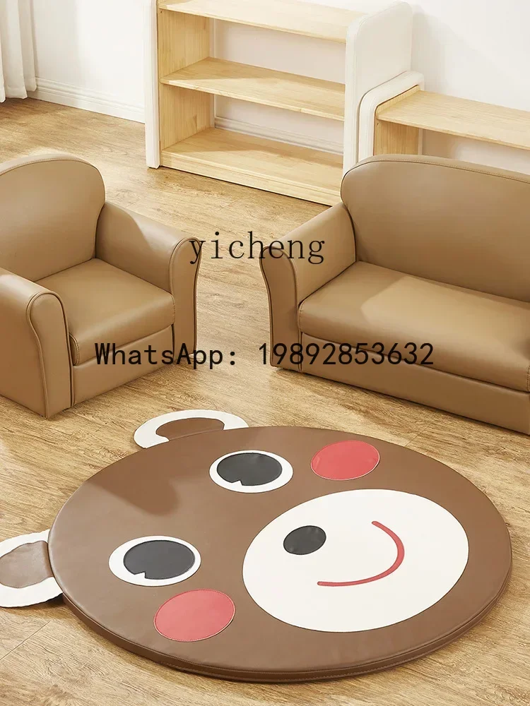 AH رياض الأطفال فئة صغيرة لينة حقيبة التقسيم خزانة لعبة خزانة تجميعها خزانة القراءة #4