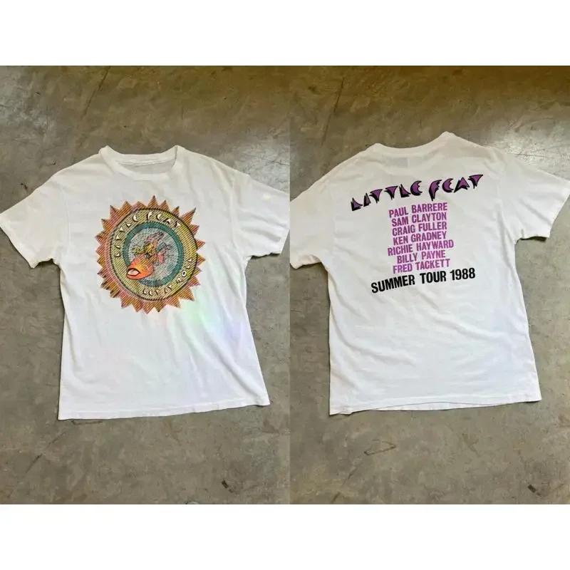 Little Feat Band Let It Roll Cotton For Fan T Shirt Uu888
