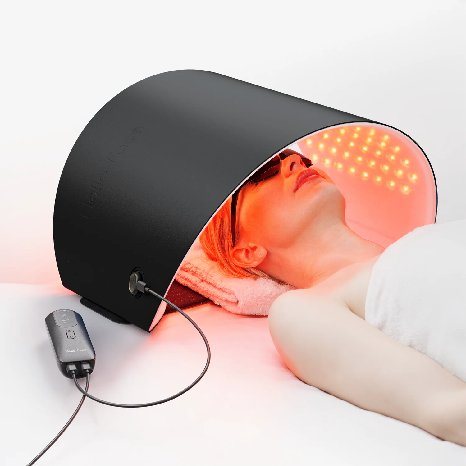 Máscara de Terapia de Luz Infravermelha Hello Face L6 850nm PDT com 720 LEDs, Dispositivo de Beleza para Cuidados com a Pele do Rosto e Corpo Inteiro