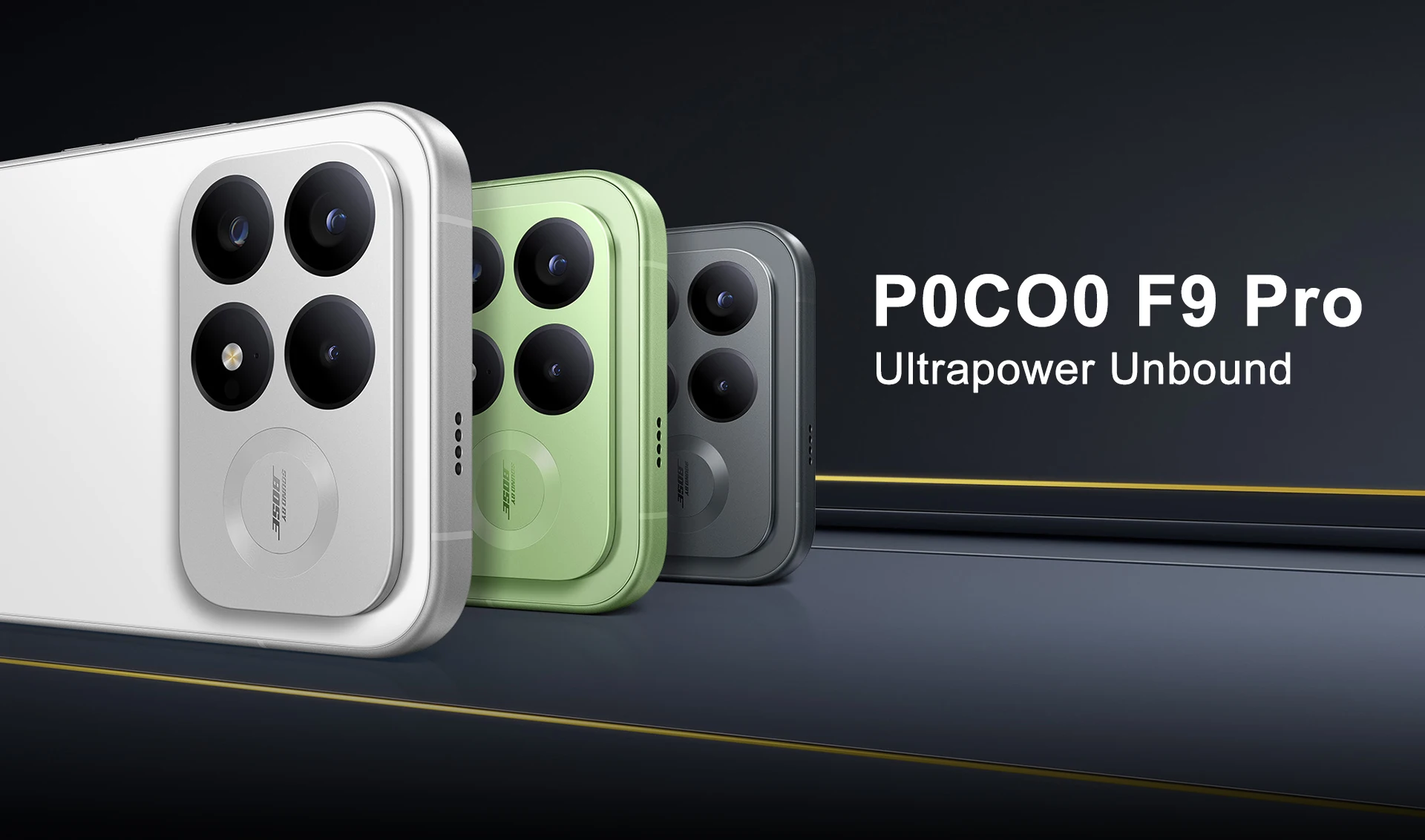 Global Version POCO F9 Pro 5G Smartphone Snapdragon® 8 Elite Gen 5 V Series 6.59' 185Hz Ultra-bright AMOLED Display 6330mAh (Typ) Battery 100W HyperCharge NFC IP68