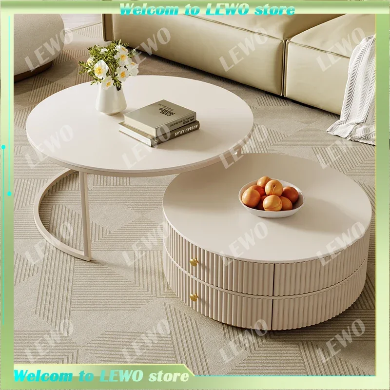 

Storage Bedroom Coffee Table Trau Modern Organizer Nordic Mobile Coffe Table Mesa Lateral Apartamento Couchtisch Furniture