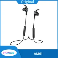 Original Huawei Honor xSport AM61 auriculares Bluetooth conexión inalámbrica con micrófono estilo intrauditivo carga fácil auriculares para deportes