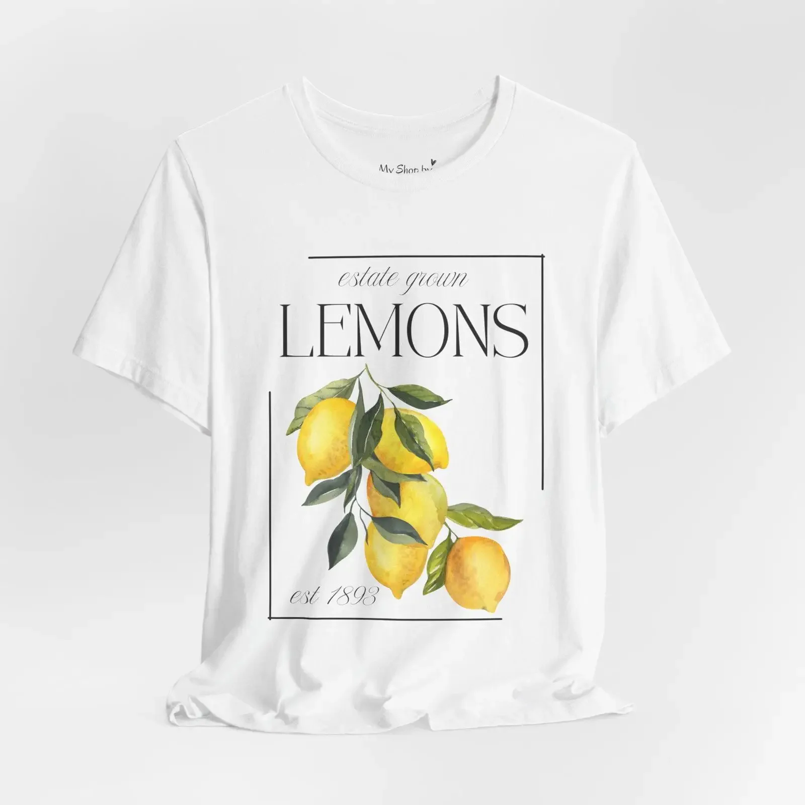 Lemon T Shirt Old Money Lemons Aesthetic vintage Washed Slightly Soft Breathable Casual Unisex Top For Everyday Wear Stretched
