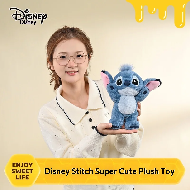 ディズニー公認 リロ＆スティッチ スティッチぬいぐるみ、映画版スティッチぬいぐるみ、同じかわいいクリスマスホリデーギフト