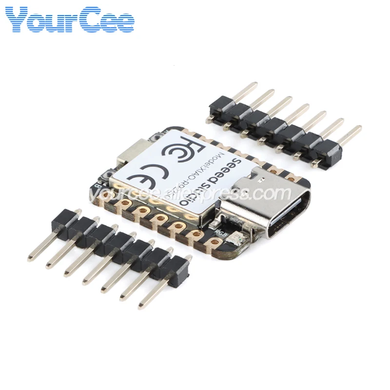 5pcs/1pc Seeed Studio XIAO RP2350 Development Board Module Raspberry Pi MicroPython 150MHz Arm Cortex-M33 and Hazard3 RISC-V
