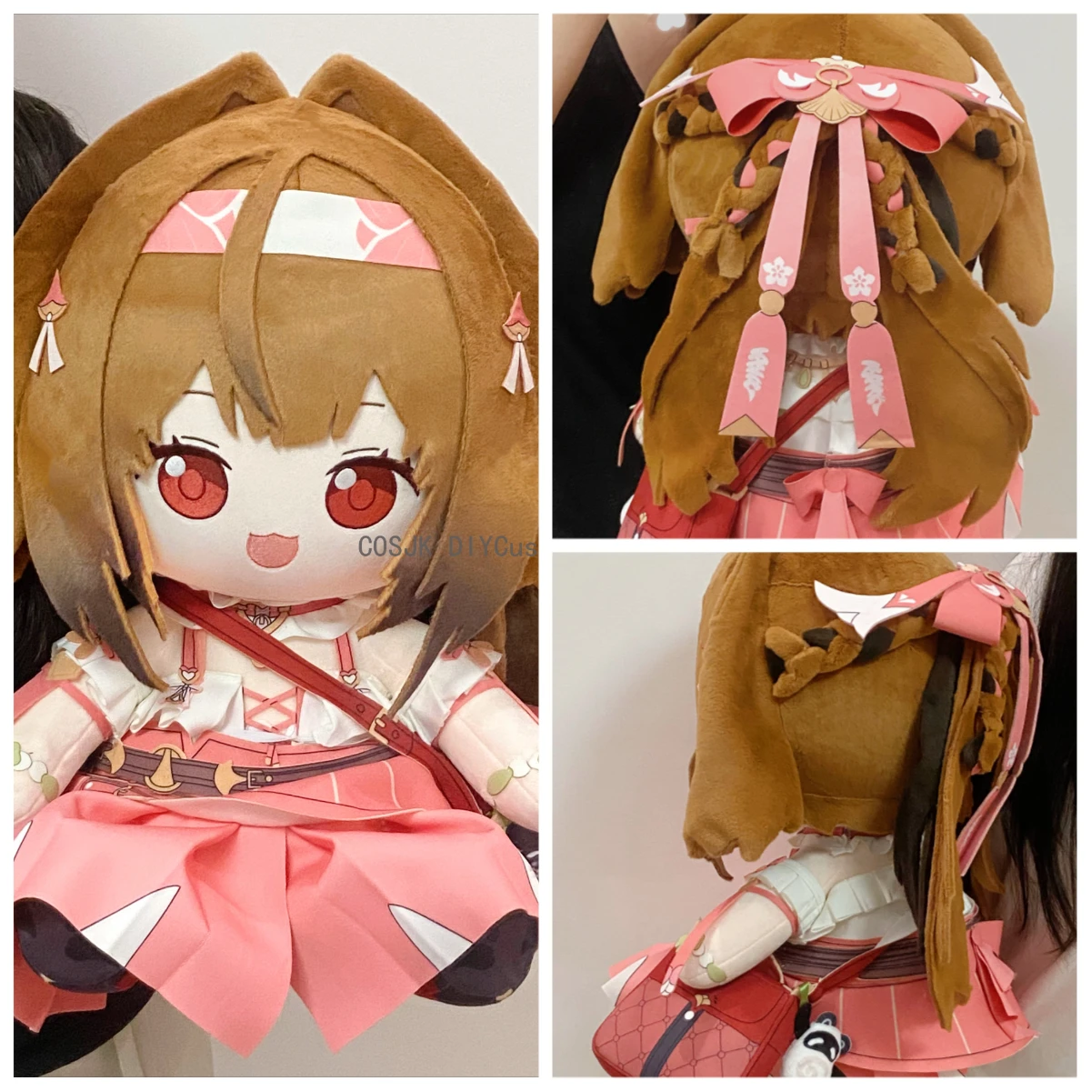 

Game Ye Shunguang Zenless Zone Zero Soft Plush Sitting Posture Model Maumet Body Change Clothes 40CM Plushie Pillow Xmas Gift