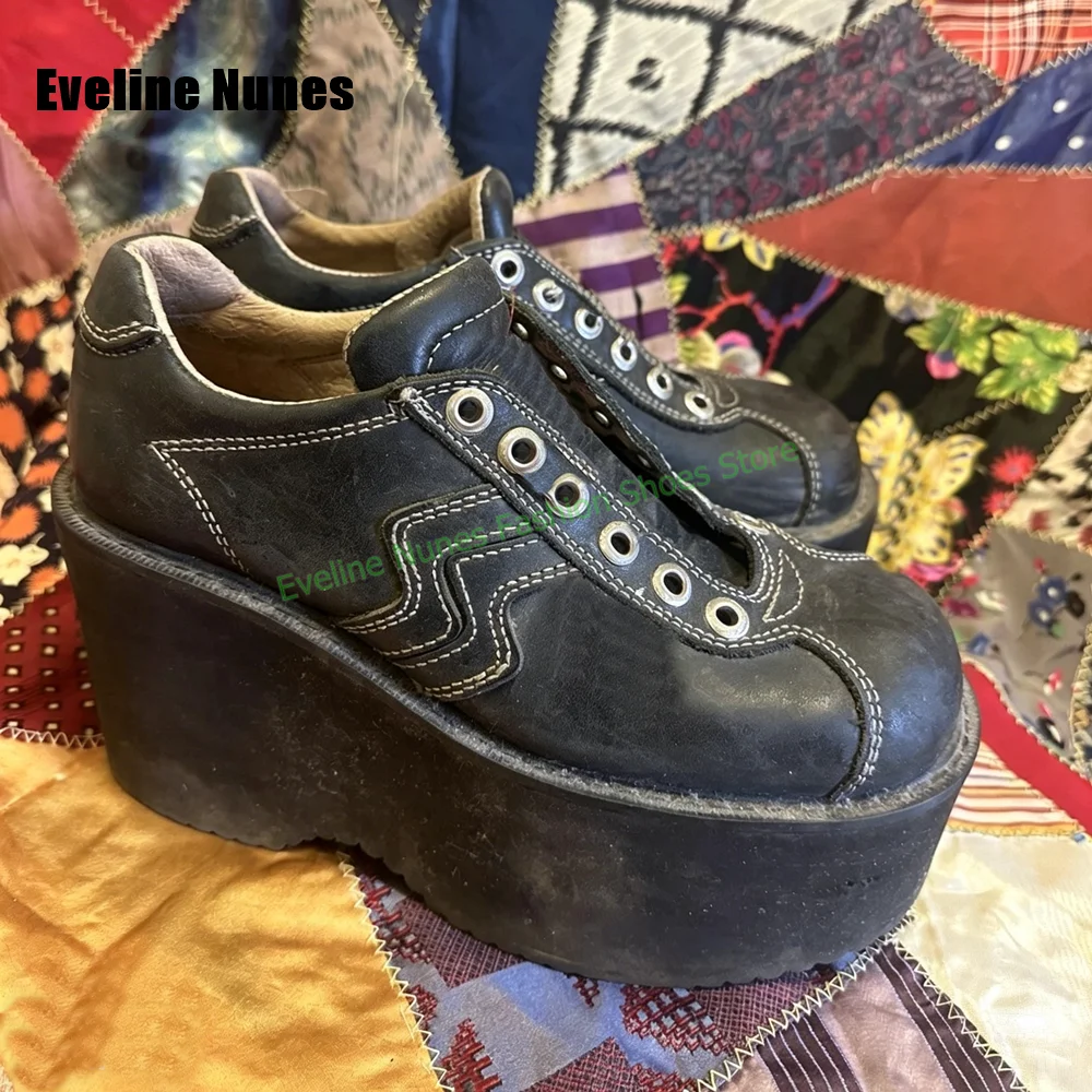 Y2K Platform Wedge Fashion Pum – обзор и цена Street Fashion Vintage