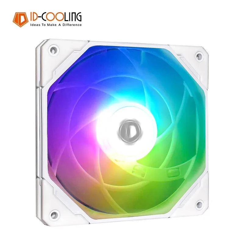 Z 120mm ARGB Ultra Thin PWM Temperature Control Water Cooling Chassis Cooling Fan