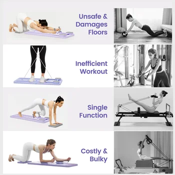 Ab Board Foldable Pilates Board! 💪✨ 6