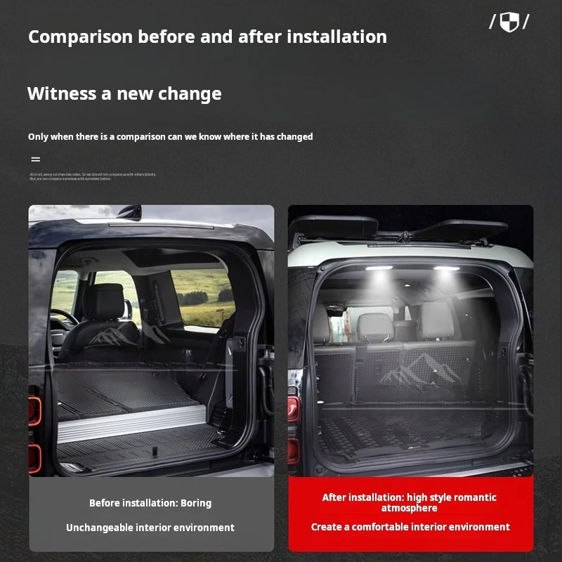 High Quality Trunk Lighting and Car Interior Reading Light Suitable for Land Rover Defender