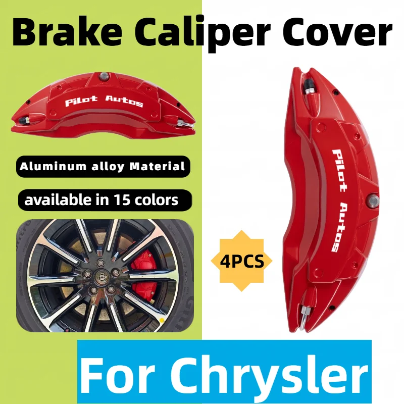 Para Chrysler cubierta de pinza de freno de coche de aluminio para Chrysler Flying Spur Bentayga Continental Bacalar Batur Azure Arnage soplador
