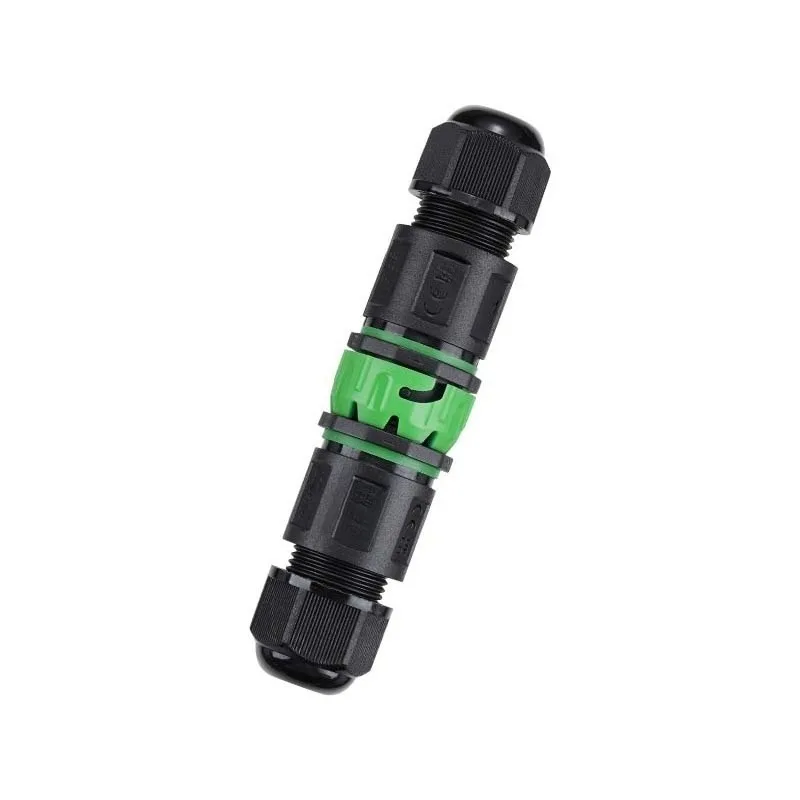 M20 Waterproof Connector Male and Female Pair Plug Screw Wiring LED Lamp Street Light Connector Waterproof Connector