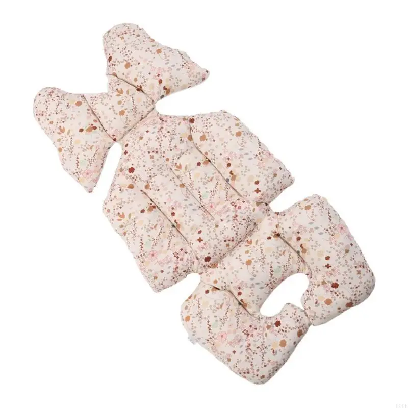 

E06F Baby Pram Liners Stroller Cushion Pad Car Mats Children Travel Gear Breathable Carriage Support