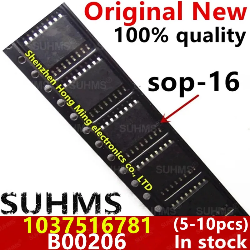 (5-10piece)100% New 1037516781 B00206 sop16