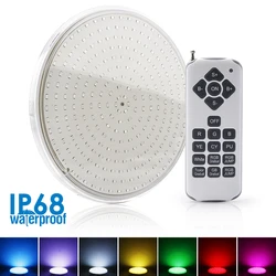 18/35W lampa LED do basenu Par56 RGB Led podwodne światło zanurzeniowe IP68 wodoodporne oświetlenie stawu Piscina 12V