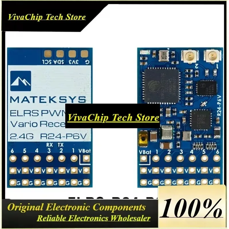 VivaCSMATEK Mateksys EXPRESSLRS 2.4GHZ PWM VARIO RECEIVER, R24-P6V