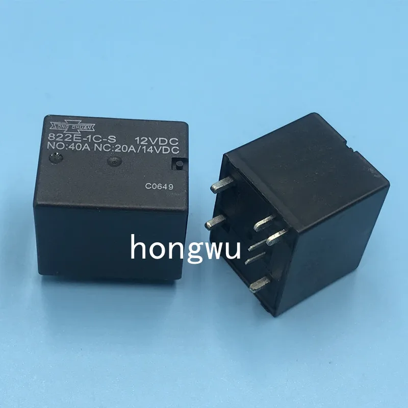 100% Original New 1PCS/ 822E-1C-S-12VDC  relay  40A  7pins