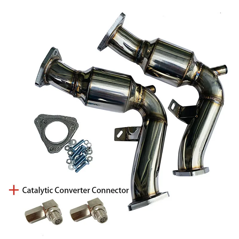 

Turbo Catless Downpipe Exhaust For Audi S4 S5 A7 A8 B8 Q5 SQ5 3.0 TFSI V6 . B8 S4 and S5 3.0T engines A4 S4 B8 B8.5 3.0 TFSI D4