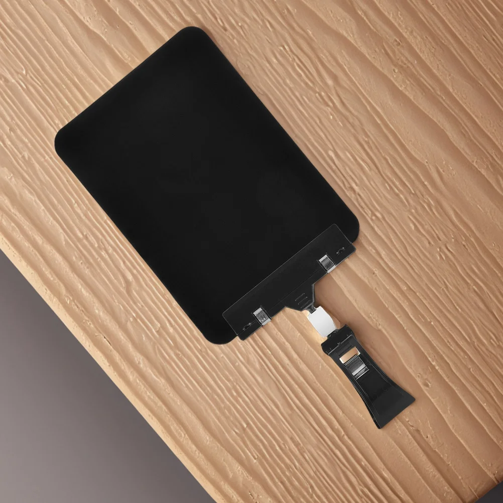 5 قطعة حامل علامة السبورة البلاستيكية القابلة لإعادة الاستخدام كليب قطب عرض قابل للمسح لمتجر البيع بالتجزئة سوبر ماركت المزارعين #5