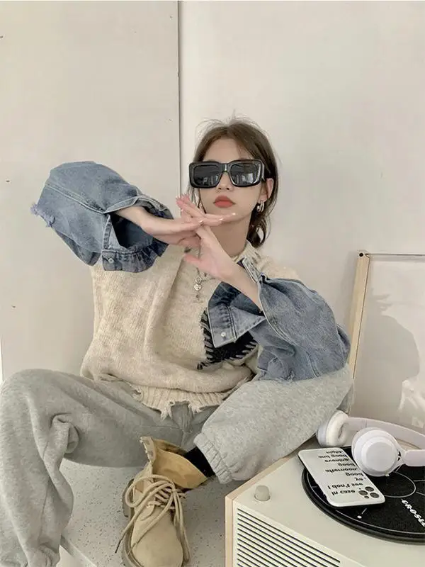 women's-denim-sve-patchwork-sweater-autumn-new-sle-vintage-design-overhead-jaet-top-small-ence-turtlene-outerwear