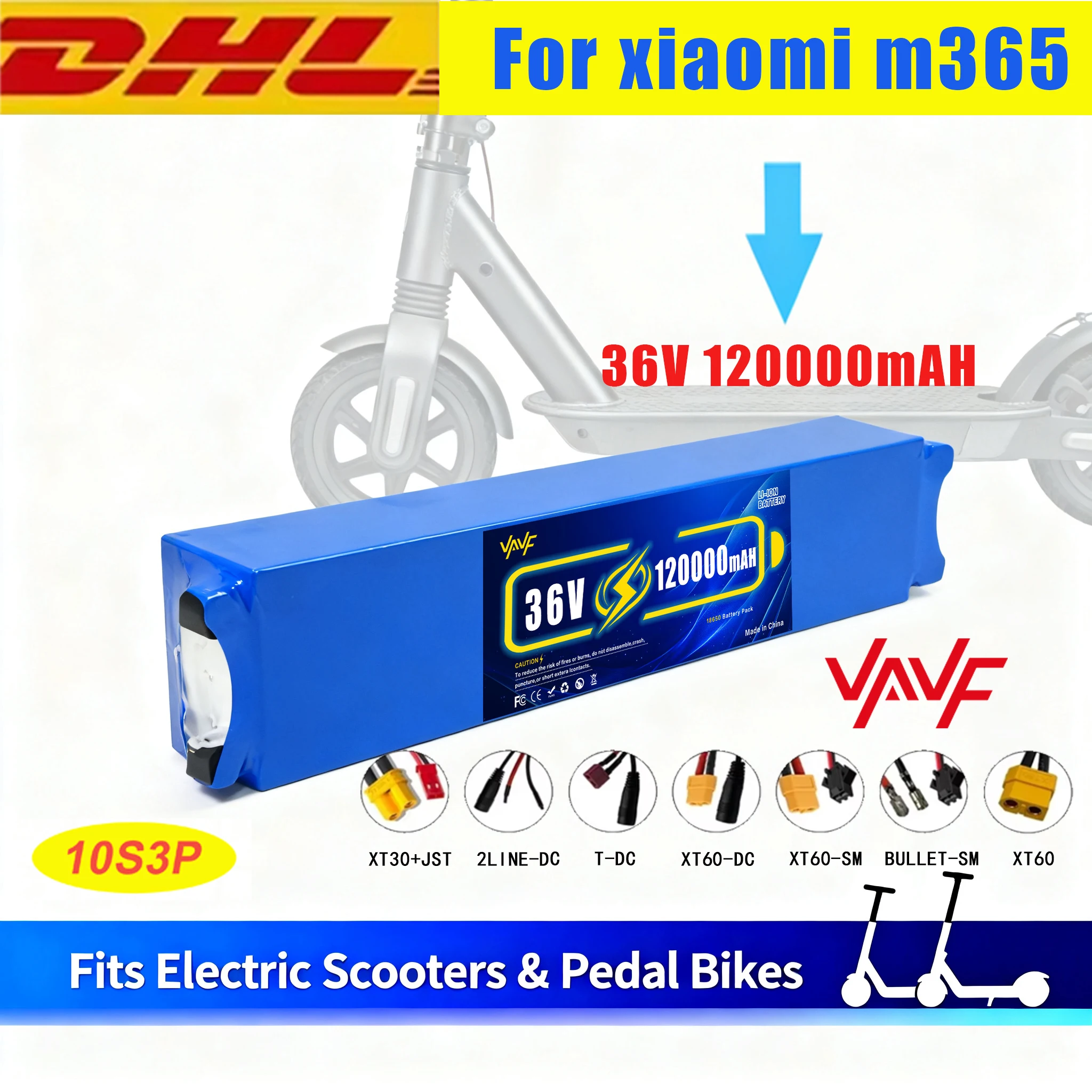 New Vavf 10S3P 36V …