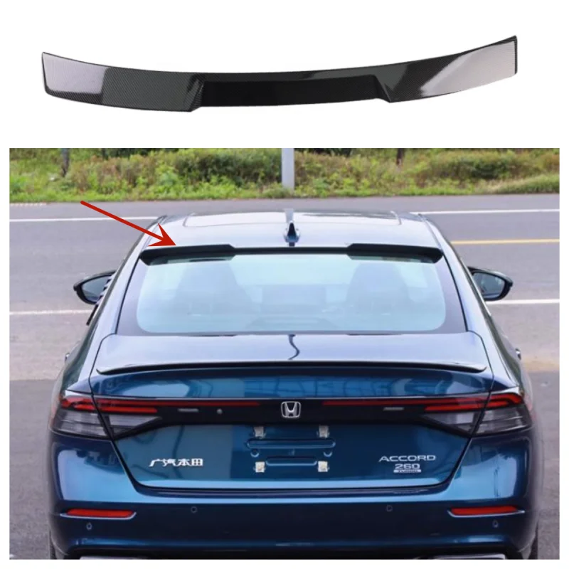 For Newest Accord Honda 11th Generation Accord 2023+ Car Trunk Spoiler ABS Auto Rear Roof Wing Accessories Spoiler