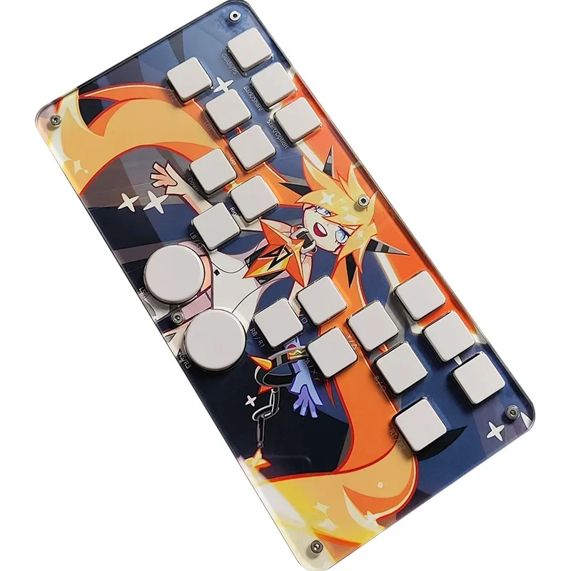 Keyboard Game Musik DJMAX Keyboard Mekanis Sakelar Profil Rendah untuk Pengontrol Game Periferal Game Musik OSU Phigros