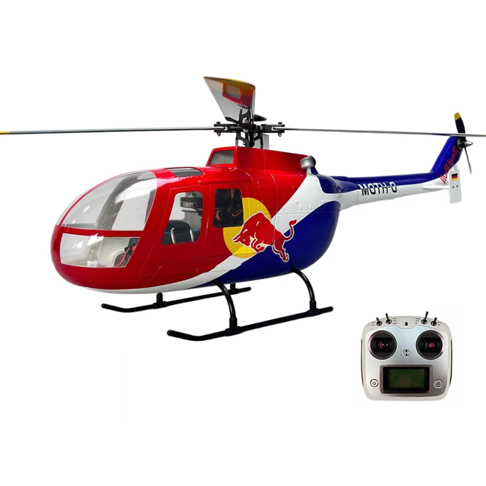 ROBAN BO-105 450 Klasse 2.4G 11CH GPS Gestabiliseerde Schaal RC Helicopter RTF Met X2 Vluchtcontroller 4 Blades