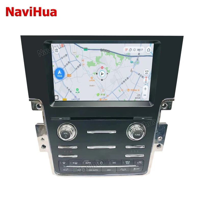 NaviHua For Tesla Vertical Screen OEM Car DVD Player For Lincoln Navigator Multimedia Android Car Radio Head Unit Monitor 4+64GB