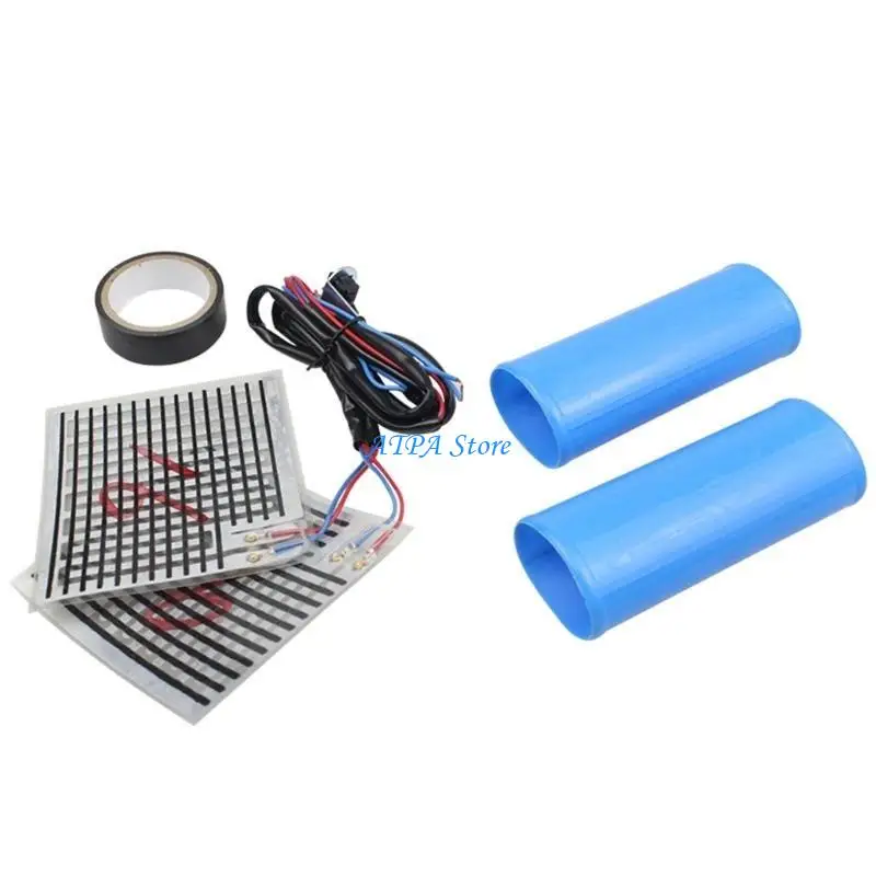 

U13C Waterproof 12V Electric Handlebar Warmers Heating 12V Motorcycle Grips for Bike