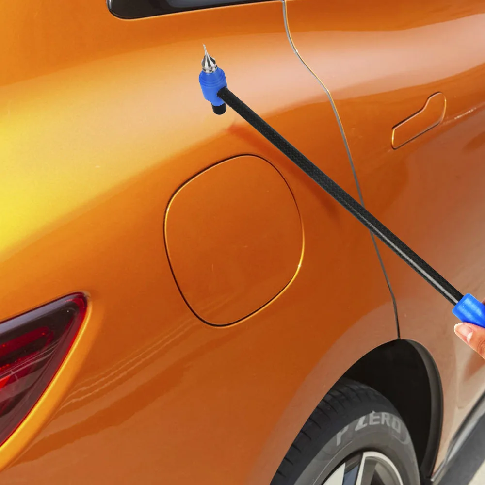 Accesorios para automóviles sin pintura M8 M6, herramienta de reparación de abolladuras de coche, gancho de reparación de abolladuras, martillo, cabezal de repuesto, 12 Uds.