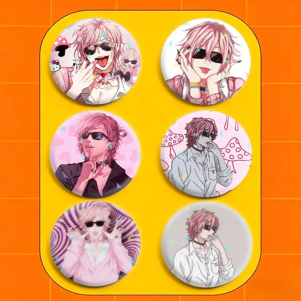 

Yuri Y-Yarichin Club Anime 32/44/58mm Handmade Pins Round Brooch Badge Backpacks Clothes Jewelry Gifts