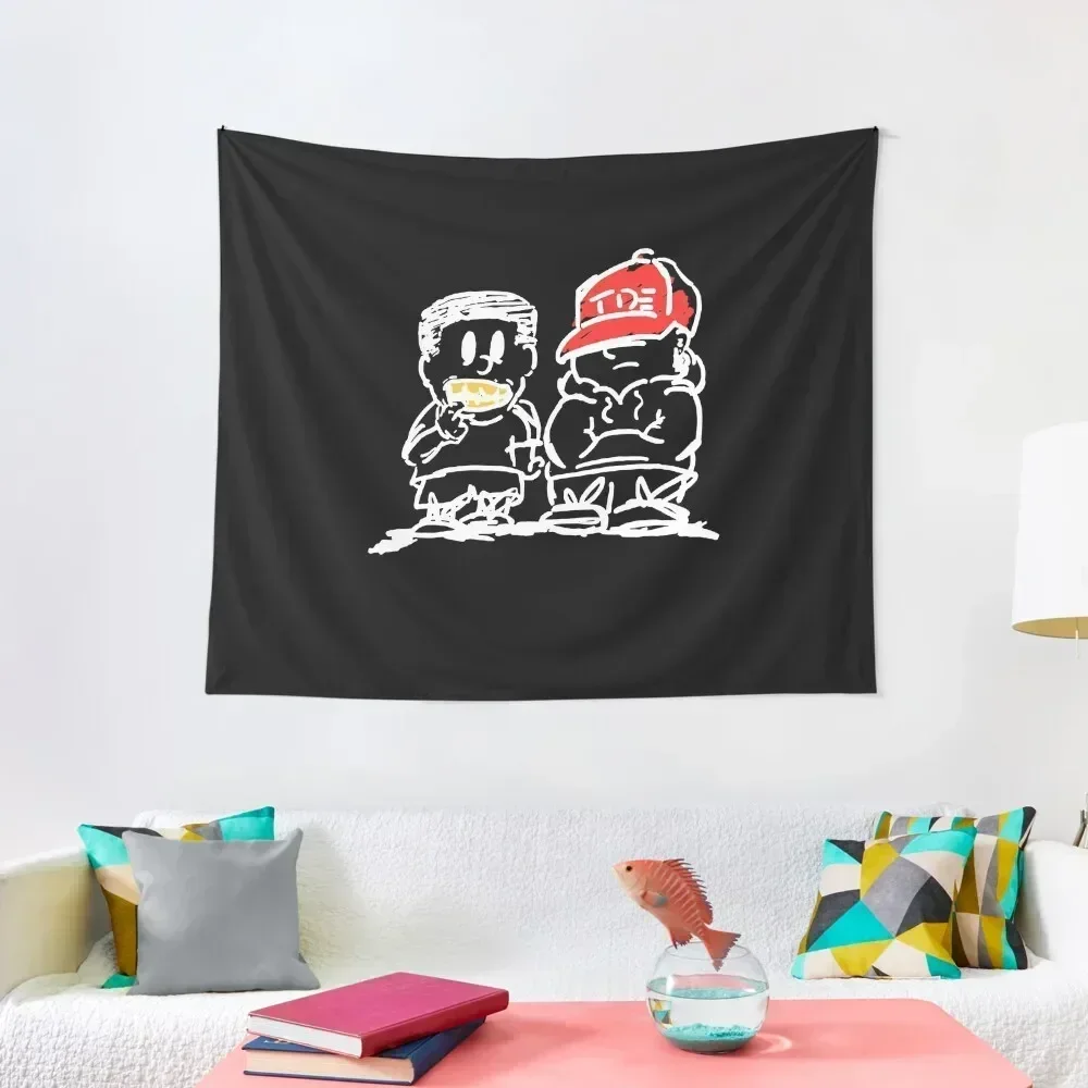 

Isaiah Rashad Merrch The House Is Burning Merch Lil Sunny _ Top Tapestry Decoration For Bedroom Bedroom Decor Tapestry