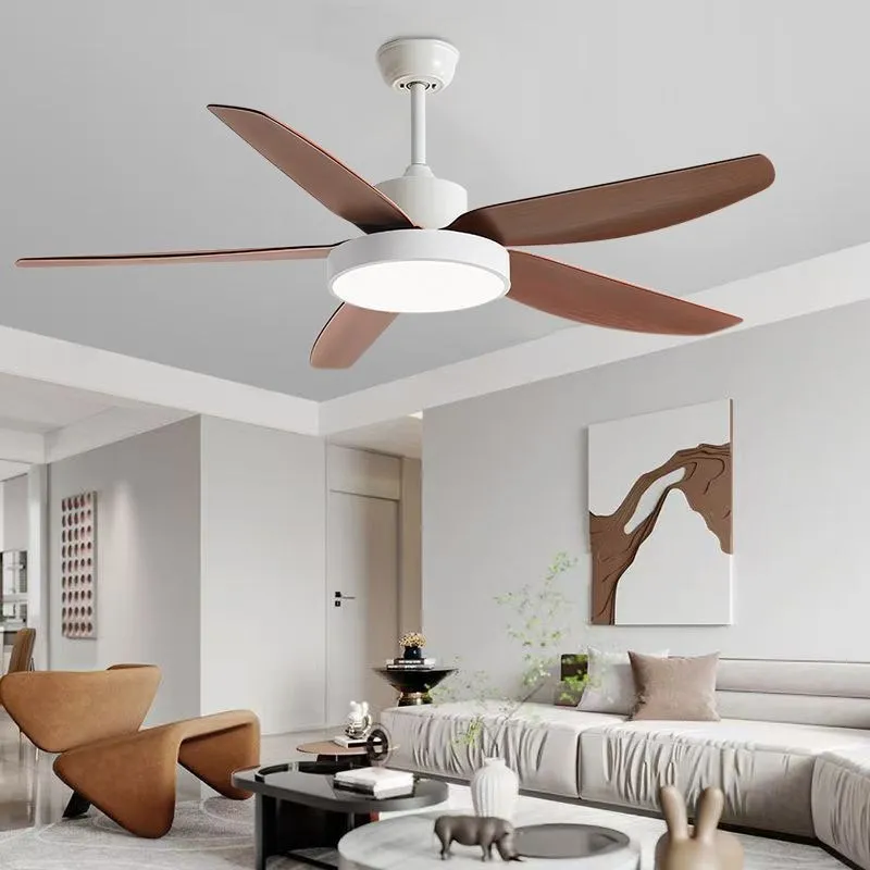 

Nordic modern minimalist living room dining room fan lamp bedroom variable frequency ceiling fan lamp living room lamp fan