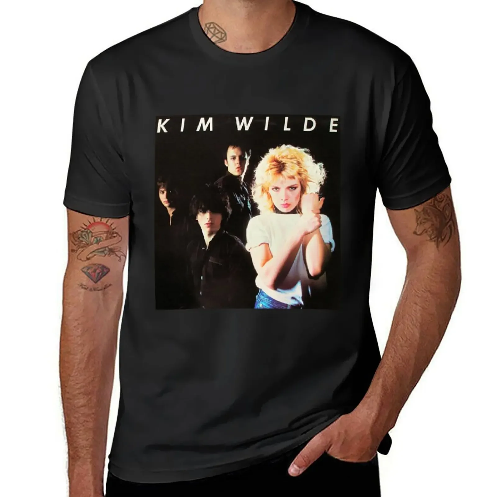 Kim Wilde Racerback T-Shirt vintage anime shirt Aesthetic clothing animal prinfor boys Blouse Men's t shirts