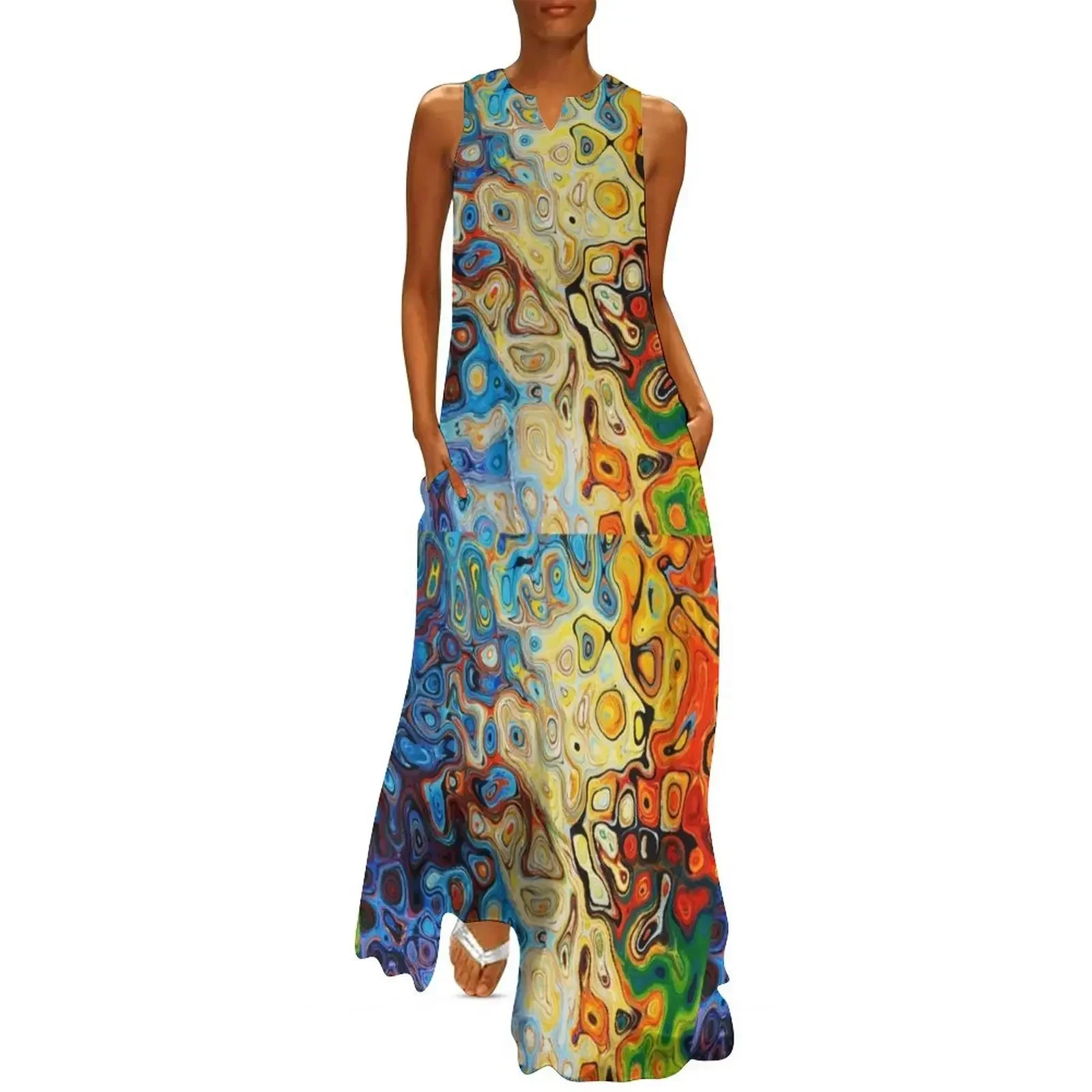 

Ka pattern texture Long Dress dresses for women Party dresses Casual dresses clothes for woman Dress