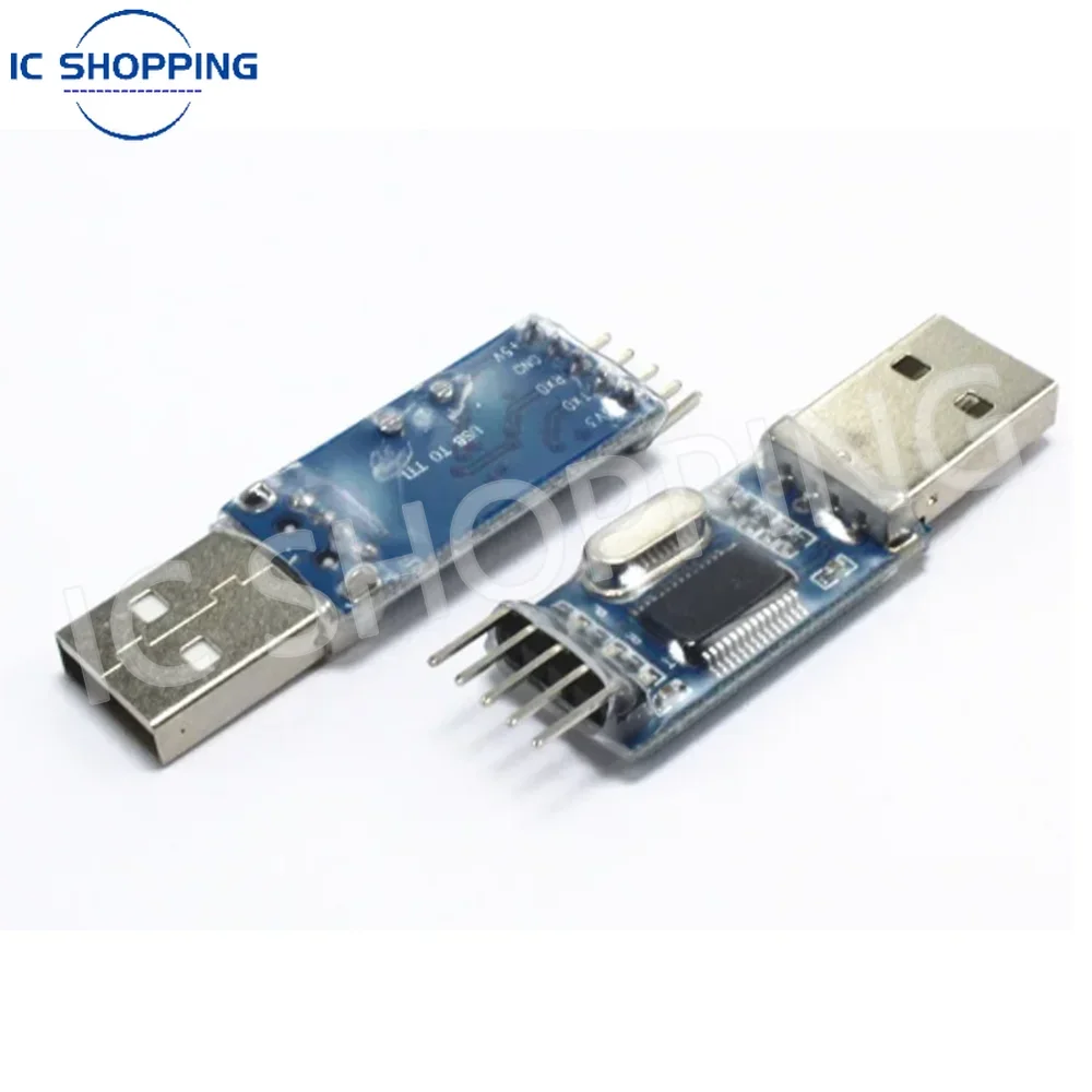 10pcs USB To TTL Upgrade Brush Board PL2303HX Module STC Microcontroller Download Line Brush Line