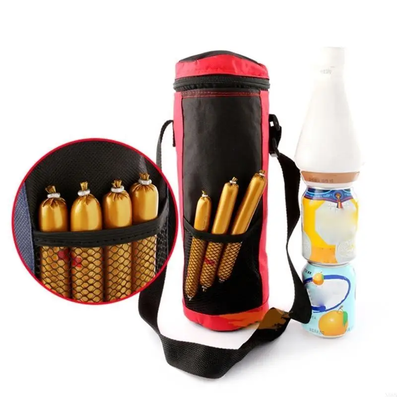 

N58B Water Bottle for Carrier Bag Portable Insulated Water Bottle Holder Bag for Men Women Kids Hiking Camping Bottle Bag for