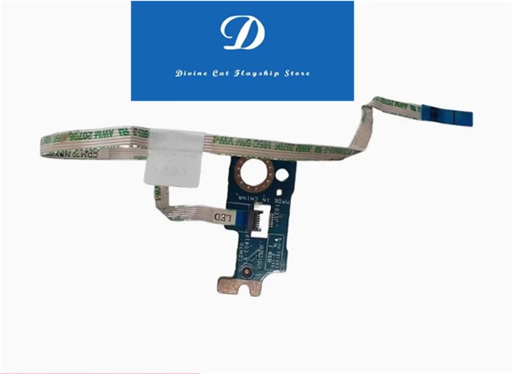 FOR  Dell Latitude E5480 5490 LS-E114P LS-E081P 017N6J SD Card Slot Indicator Light Adapter Board With Cable