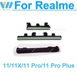 For Realme 11 11X Pro 11Pro Plus 5G Power Volume Buttons On OFF Power Volume Button Side Key Flex Cable Parts