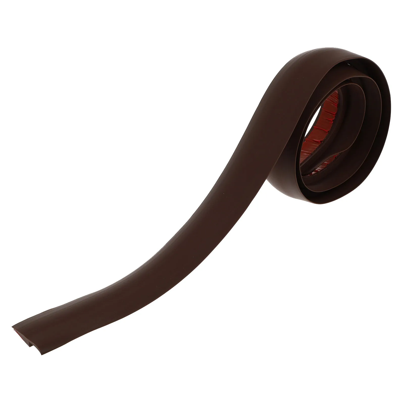 شريط غطاء أرضي ذاتي اللصق من مادة PVC، شريط عتبة مرن للمنزل والفندق والمطعم ومقسم انتقال الأرضية