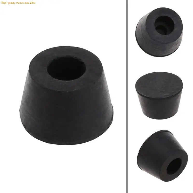 203F 20 Pcs Rubber Instrument for Case Non-slip Cabinet Box Foot Bumpers Feet 17x10x1