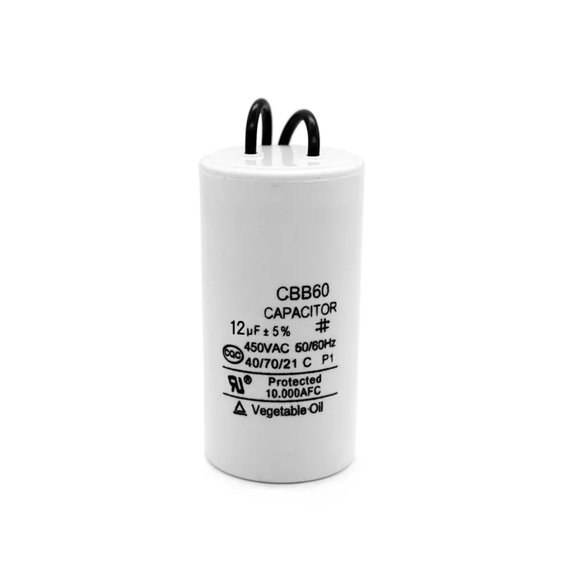 Pump for CBB60 12UF 450V Motor Start Capacitor  5pcs