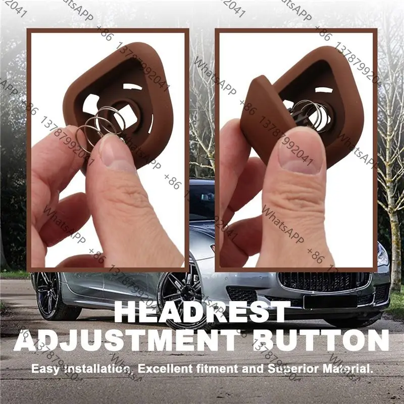 L36A Headrest Adjustment Button Decorative Frame 673000494 673003071 For President SUV